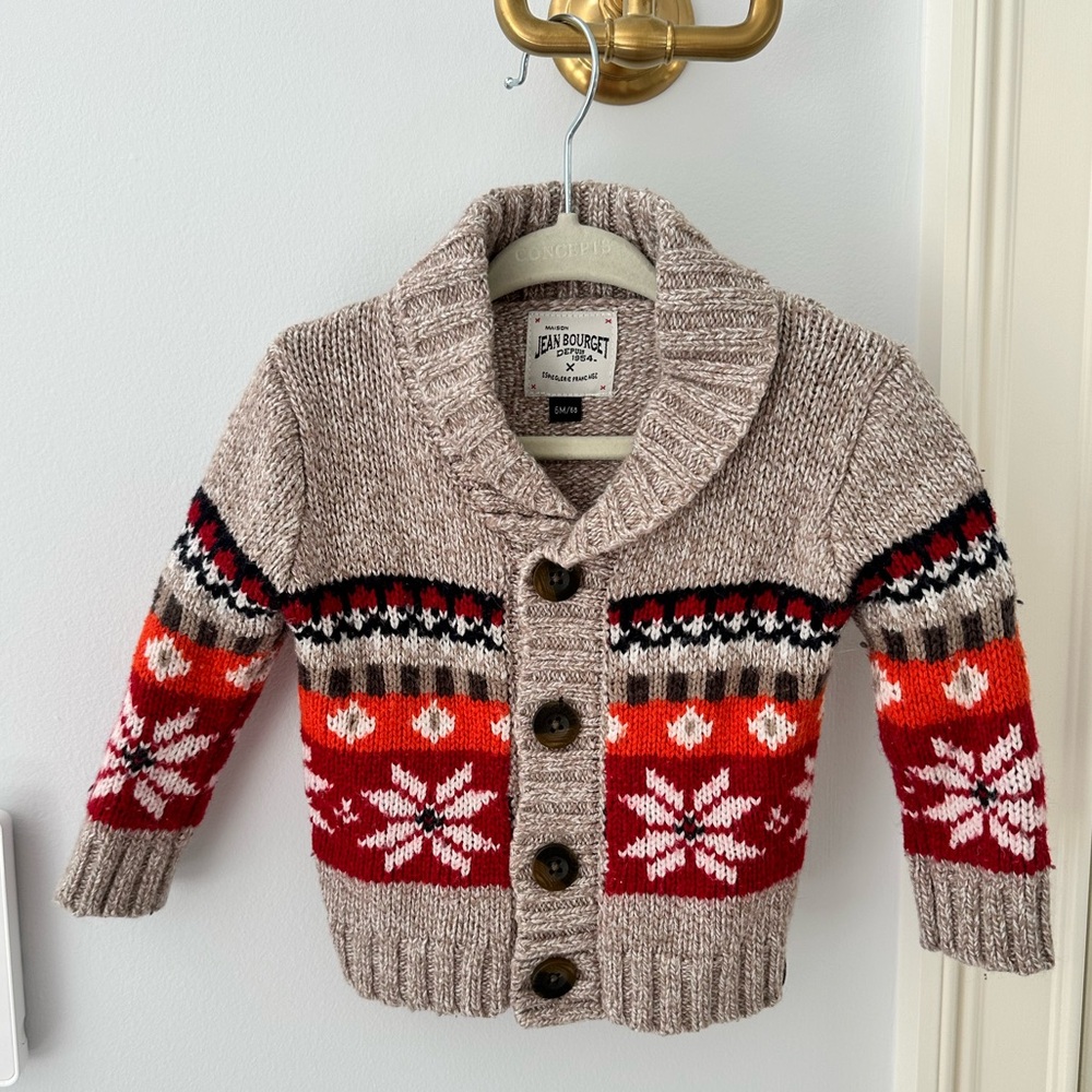 Jean Bourget Boys Infant Cardigan
